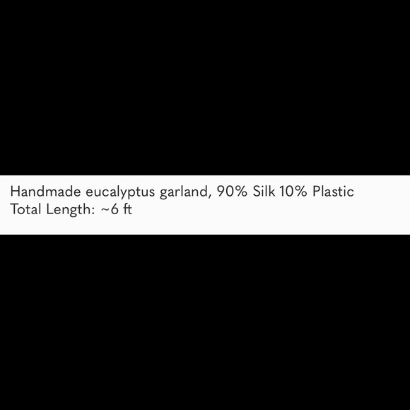 Hanging Eucalyptus Vine Garland - Picture 2 of 3